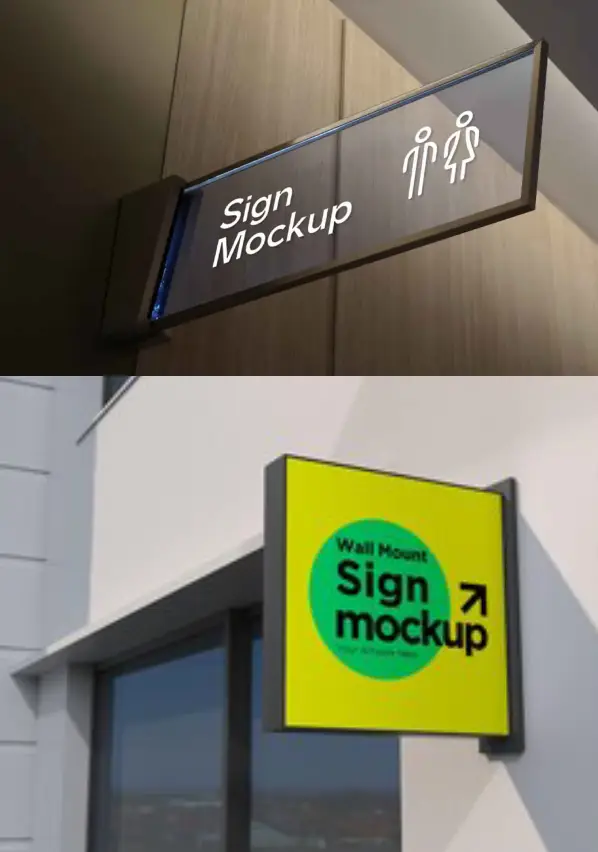 acrylic singnage making service in jeddah